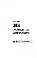 1001 brilliant chess sacrifices and combinations. [With illustrations.].