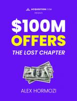 $100M Offers - The Lost Chapter