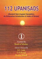 112 Upanishads (Sanskrit Text, English Translation, An Exhaustive Introduction & Index of Verses) 2 Volume Set [Hardcover ed.]
 8171102433, 9788171102433