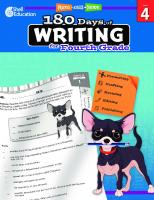 180 Days of Writing for Fourth Grade: Practice, Assess, Diagnose [1 ed.]
 9781425897703, 9781425815271