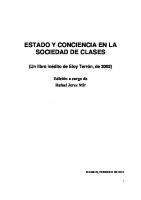 (2012) Estado y conciencia en la sociedad de clases