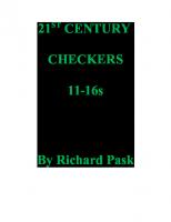 21st Century Checkers: 11-16s