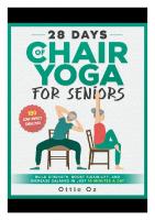 28 Days of Chair Yoga For Seniors