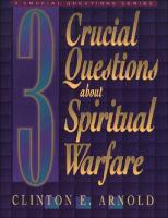 3 Crucial Questions About Spiritual Warfare
 9781585583393