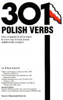 301 Polish Verbs
 0-7641-1020-9