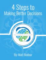 4 Steps to Making Better Decisions