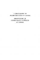 A Bibliography of Higher Education in Canada / Bibliographie de L'Enseignement Supérieur au Canada
 9781442615229