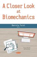 A Closer Look at Biomechanics
 9781536158670, 1536158674