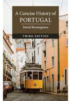 A concise history of Portugal [Third edition.]
 9781108539951, 1108539955