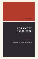 A Course in Higher Mathematics Volume II: Advanced Calculus