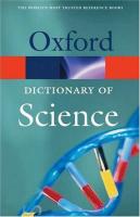 A dictionary of science. 5th ed
 9780192806413, 0192806416