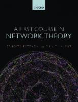 A First Course in Network Theory [1 ed.]
 0198726457, 9780198726456