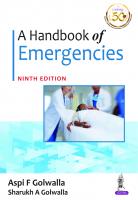 A Handbook of Emergencies [9 ed.]
 9789389776126, 9789352705917
