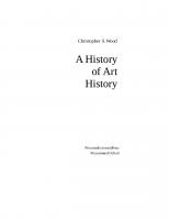 A History of Art History
 9780691156521, 0691156522