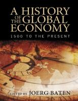 A History of the Global Economy: 1500 to the Present
 1107507189, 9781107507180