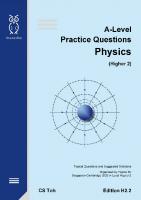 A-Level Practice Questions Physics Ed H2.2
 9789811107665