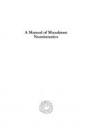 A Manual of Musalman Numismatics
 9781463230999