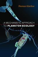 A mechanistic approach to plankton ecology
 9780691190310, 0691190313