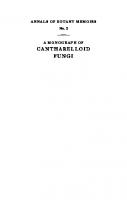 A monograph of cantharelloid fungi