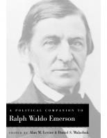 A Political Companion to Ralph Waldo Emerson
 9780813134321, 0813134323
