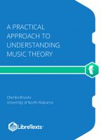 A Practical Approach to Understanding Music Theory