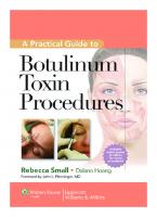 A practical guide to botulinum toxin injections
 9781609131470, 1609131479