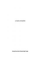 A Rasa Reader: Classical Indian Aesthetics
 9780231540698