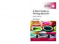 A short guide to writing about art [Eleventh edition]
 9780205886999, 1292059907, 9781292059907, 020588699X