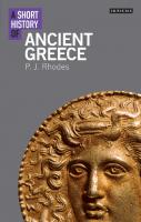 A Short History of Ancient Greece
 1780765940, 9781780765945
