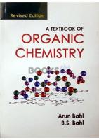 A Textbook of Organic Chemistry
 9789352531967