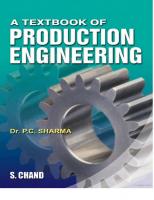 A Textbook of Production Engineering [11 ed.]
 9788121901116