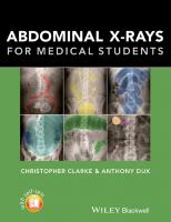 Abdominal X-rays for Medical Students
 9781118600559, 2014047517