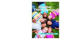 abnormal child psychology 4th edition pdf download