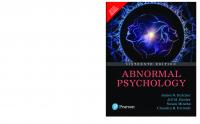 Abnormal psychology [16th ed]
 9789332579408, 9789332587465, 9332579407