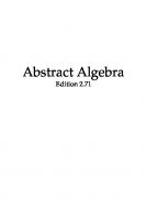 Abstract Algebra [2.71 ed.]
 9798579698353