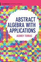 Abstract Algebra with Applications
 1107164079, 9781107164079
