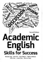 Academic English: Skills for Success, Second Edition
 9888208640, 9789888208647