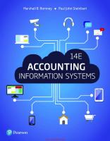 Accounting information systems [Fourteenth edition]
 9780134474021, 0134474023