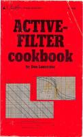 Active-filter cookbook.
 9780672211683, 0672211688