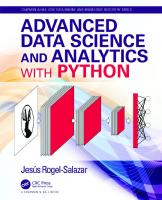 Advanced Data Science and Analytics With Python
 0429446616, 9780429446610