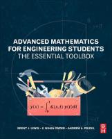 Advanced Mathematics for Engineering Students: The Essential Toolbox [1 ed.]
 0128236817, 9780128236819