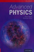 Advanced Physics [2 ed.]
 0198392923, 9780198392927