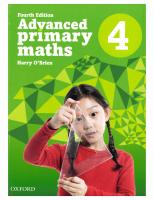 Advanced primary maths. 4 [Fourth edition.]
 9780190310721, 0190310723