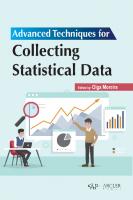 Advanced techniques for collecting statistical data
 9781774695470, 9781774694978
