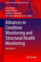 Advances in Condition Monitoring and Structural Health Monitoring: WCCM 2019 (Lecture Notes in Mechanical Engineering) [1st ed. 2021]
 9811591989, 9789811591983