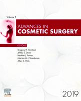 Advances in Cosmetic Surgery (Volume 2) – 2019 [2019 Edition]
 9780323655453