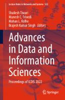 Advances in Data and Information Sciences. Proceedings of ICDIS 2022
 9789811952913, 9789811952920
