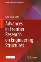 Advances in Frontier Research on Engineering Structures
 9811986592, 9789811986598