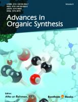 Advances in Organic Synthesis [1 ed.]
 9781681085647, 9781681085654