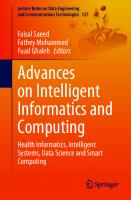 Advances on Intelligent Informatics and Computing: Health Informatics, Intelligent Systems, Data Science and Smart Computing (Lecture Notes on Data Engineering and Communications Technologies, 127) [1st ed. 2022]
 9783030987404, 9783030987411, 303098740X